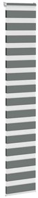 Cortina de zebra 40x230 cm largura do tecido 35,9 cm poliéster