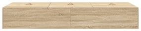 Cama Box com Arrumação vidaXL Sonoma Oak 100x200 cm