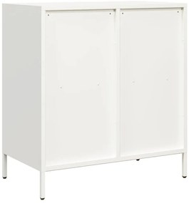 Aparador 68x39x73,5 cm aço laminado a frio branco
