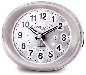 Relógio-despertador Analógico Timemark Branco (9 X 9 X 5,5 cm)