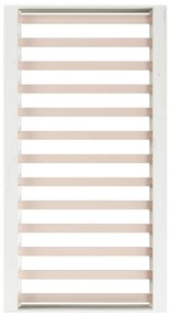 Estrutura cama pequena solteiro 75x190 cm madeira maciça branco