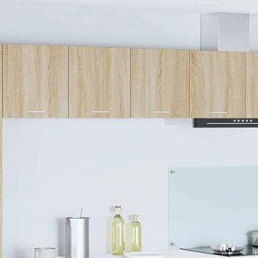 vidaXL Armário suspenso com porta Carvalho Sonoma 80 x 31 x 40 cm