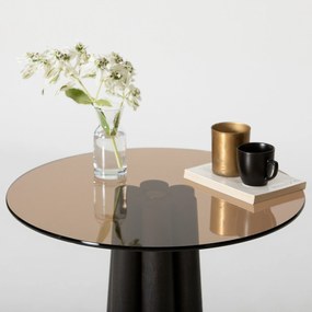 Mesa de Centro Thales – Preto Bronze – 50x50x50 cm