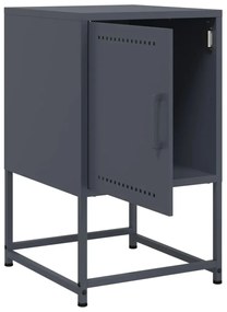 Mesa de cabeceira 36x39x60,5 cm aço antracite