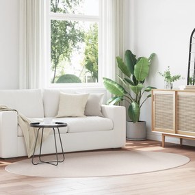 Tapete vidaXL "HUARTE" Areia 160x230 cm Oval