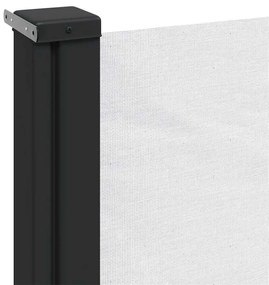 Toldo lateral retrátil 120x500 cm branco