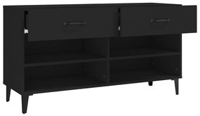 Sapateira 102x35x55 cm derivados de madeira preto