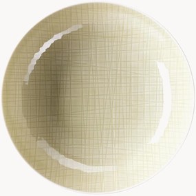 Pratos fundos Mesh Colours Cream, conjunto de 6