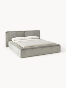 Corduroy Upholstered Bed Lennon