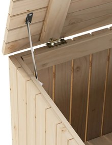 Caixa de arrumação com tampa RANA 80x49x54 cm pinho maciço
