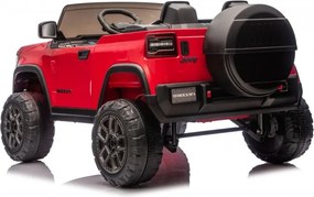 JIPE ELÉTRICO INFANTIL 4x4 Recon 12v, 2 lugares Vermelho
