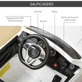 Carro Eléctrico Mercedes Benz GLA para Crianças acima de 3 Anos com Co