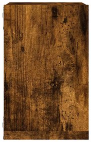 Prateleiras Flutuantes 4 pcs Castanho 26 x 15 x 26cm