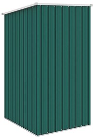Abrigo de jardim 87x98x159 cm aço galvanizado verde