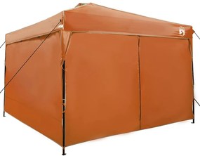 Tenda de Toldo Laranja 300 x 300 x 227 / 236 / 245 cm Tecido Oxford
