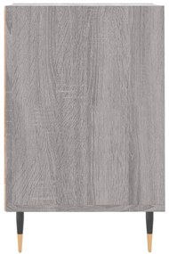 Móvel de TV 160x35x55 cm derivados de madeira cinzento sonoma