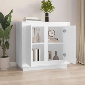Aparador 80x34x75 cm derivados de madeira branco