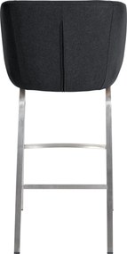 Banco de bar Rockhill E Feltro antracite