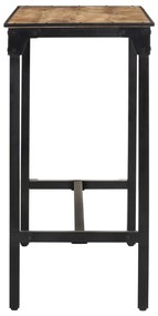Mesa de bar 110x55x107 cm madeira de mangueira áspera maciça