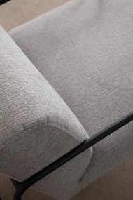 Cadeira Wing Eti – Cinzento – 70x90x75 cm