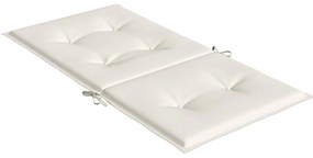 Almofadões lombares p/ cadeiras 4pcs 100x50x4cm mesclado tecido