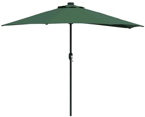 Parasol de Jardim Meio Verde Médio
