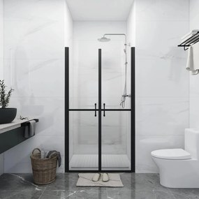 vidaXL Porta de duche ESG transparente (93-96)x190 cm