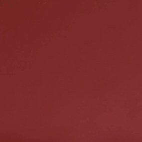 Poltrona elevatória couro artificial vermelho tinto