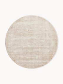 Tapete redondo em viscose artesanal Jane