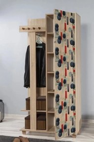 Hall Stand Garmanto – Carvalho Sonoma – 90x192x36 cm