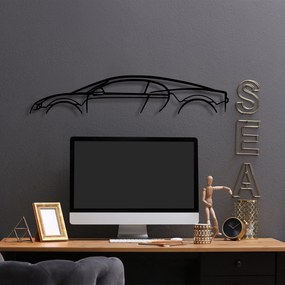 Acessório Decorativo de Parede Model-608 – Preto – 70 x 13 cm