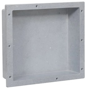 vidaXL Habitáculo de chuveiro 41x36x10 cm cinzento mate