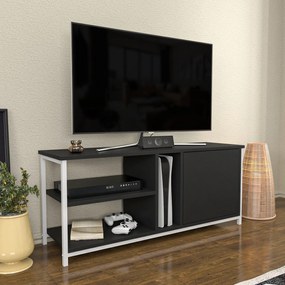 Móvel TV Neola – Branco/Antracite – 120 cm x 35,3 cm x 50,8 cm
