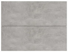 Mesa de cabeceira 40x30x30 cm contraplacado cinzento cimento