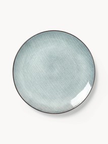 Pratos marcadores artesanais Nordic Sea, conjunto de 4