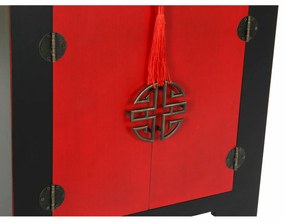 Mesa de Cabeceira DKD Home Decor Abeto MDF (45 x 35 x 66 cm)