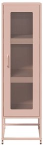 Móvel alto 36x39x123 cm aço laminado a frio rosa