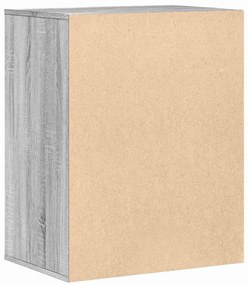 Cómoda com 4 Gavetas - 60x41x76 cm - derivados de madeira - cinzento s