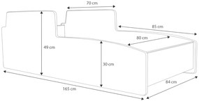 Cama forma trator 160x80 com estrutura multicolorida - colchão e estrado incluído