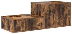 Armário de Armazenamento vidaXL Carvalho Fumado 108x41x40 cm Madeira E