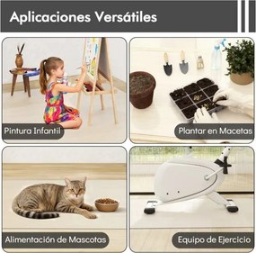 Tapete para cadeira de escritório para piso de madeira 180 x 160 cm Tapete de PVC transparente para cadeiras com rodas Transparente