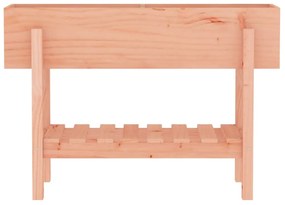 Canteiro elevado jardim 101x30x69 cm madeira de douglas maciça