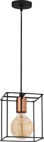 Candeeiro de Teto Selimiye – Preto – 15 cm x 109 cm
