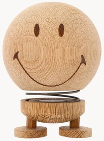 Objeto decorativo em madeira de carvalho Hoptimist Smiley