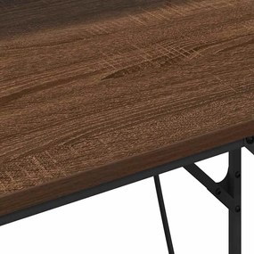 Mesa Carvalho castanho 100 x 50 x 86.5 cm Madeira processada
