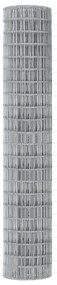Cerca Euro da com 7 Postes 1.6x10 m Aço Galvanizado