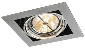 Foco embutido em aço AR111 ajustável - Oneon Design,Moderno