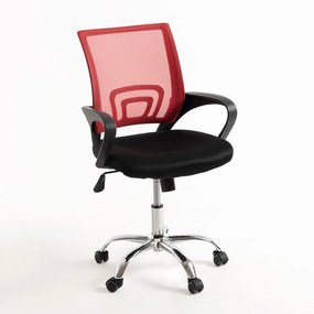 Cadeira Midi Pro - Vermelho e Preto