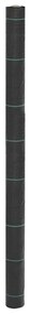 vidaXL Tela para ervas daninhas 1,5x25 m PP preto
