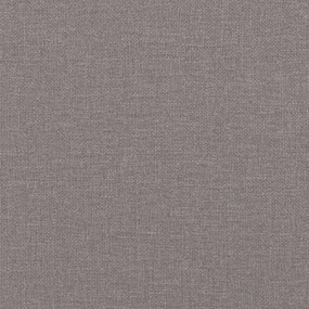 Poltrona Selma - Cor Cinzento Acastanhado - Em Tecido, Metal e Textile
